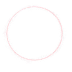 Floral Glitter Frame Geometric