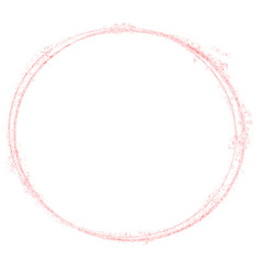 Floral Glitter Frame Geometric