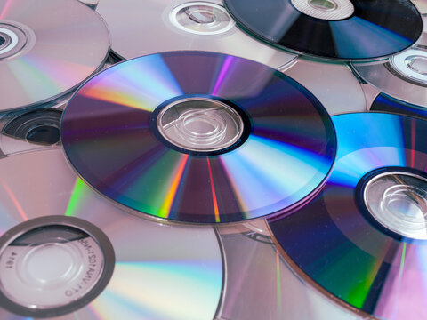 CD disk, old obsolete storage medium