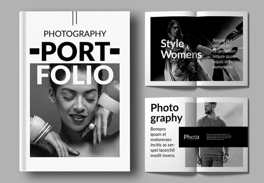Photography Portfolio Layout