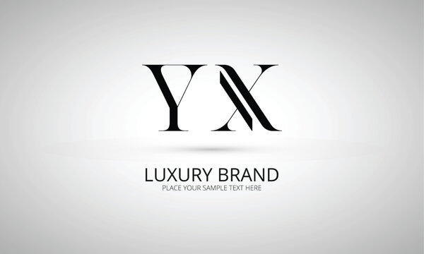 YX Y yx initial logo | initial based abstract modern minimal creative logo, vector template image. luxury logotype logo, real estate homie logo. typography logo. initials logo
