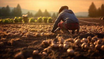 Potato Farm, Grows potatoes for consumption and processing