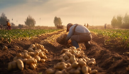 Potato Farm, Grows potatoes for consumption and processing