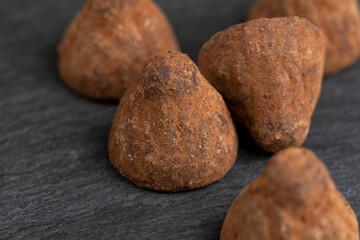 delicious chocolates with natural cocoa