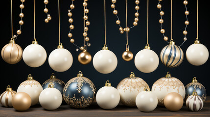 Paper_blank_Christmas_decorations_fir_tree_branches