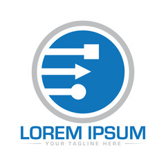 Tech Logo Design Unique and Modern Logo Design Professional Logo Design