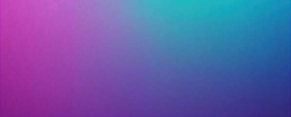 Obraz premium Smooth color dithering illustration. Purple, pink and turquoise gradient. Banner. Web design. Background. Smooth. Blank template. Backdrop. Color array. Color transition. Space fort text