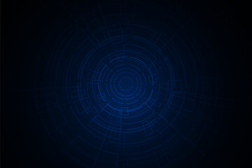 Sci fi futuristic user interface, HUD, Technology abstract background , Vector illustration.	
