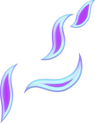 Y2k 3D tattoo for decoration hologram 