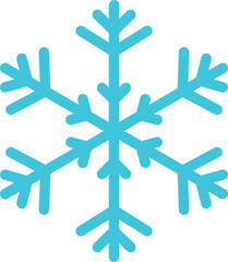 Snowflake snow freeze winter thin line outline icon. Snowflakes thin line icon. Snowflake Simple Vector illustration