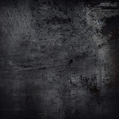 Obraz premium Grunge metal texture Close-up Dark gray and black tones Scratches and rusted areas Ideal for creating an industrial or edgy design