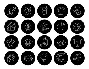 Productivity Icons - Enhance Your Productivity and Achieve Your Goals. Organize Your Work and Life. Enhance Your Workflow