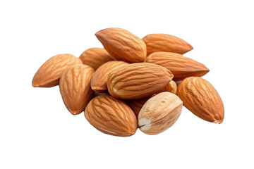 almond on transparent background