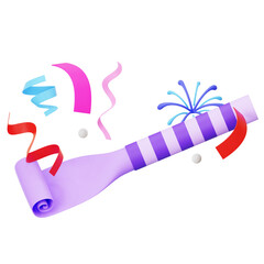 Happy new year 3d icon