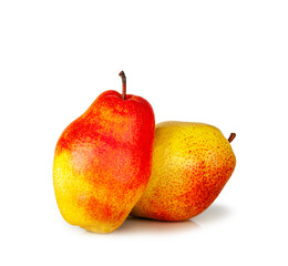 Pears isolated on a white background