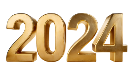 3d gold number 2024.
