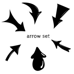 arrow set black 01