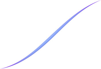 Y2k 3D line decorative bright hologram 