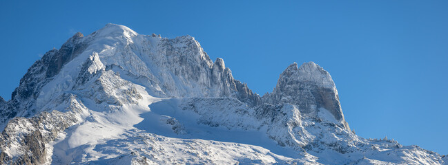 Aiguille Verte et les Drus