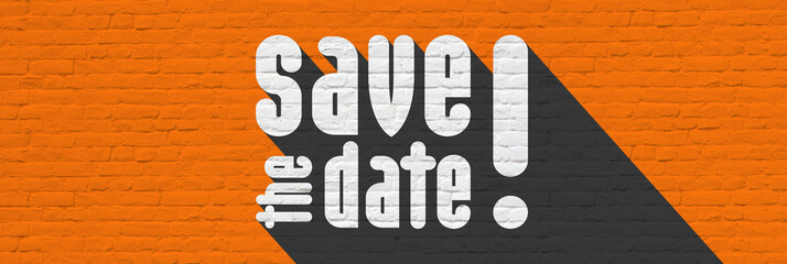 Save the date - obrazy, fototapety, plakaty