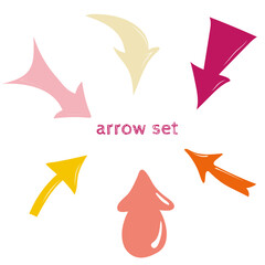arrow set colorful 02