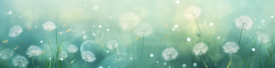 Dandelion background texture