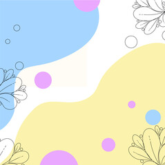 Abstract art background vector. Vector background for banner, poster,