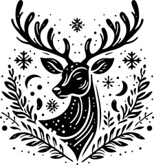 Festive Reindeer Design 16