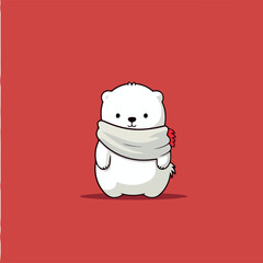 simpatico orsetto polare con la sciarpa 03 © blindblues