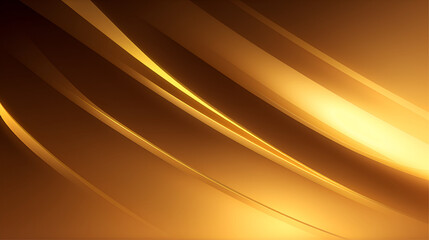 This 3D rendering of a gold wave on a background is a striking and dynamic image. The gold wave creates a sense of movement and energy