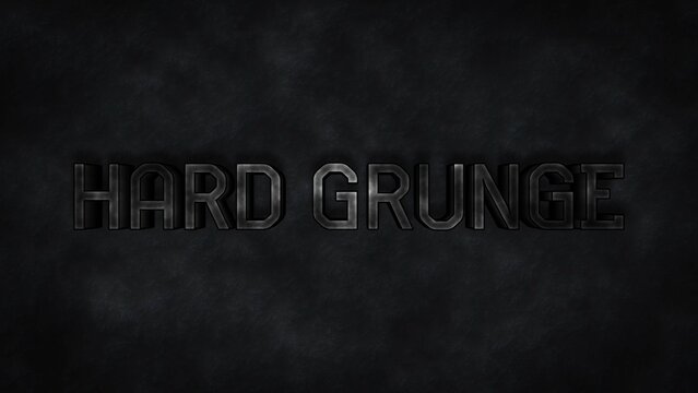Grunge Rock Textured Title Intro