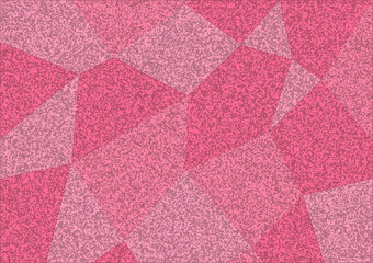 Fototapeta premium Illustration Pink polygon background, vintage style.