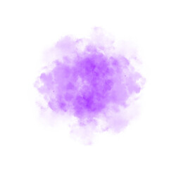 Purple color smoke effect