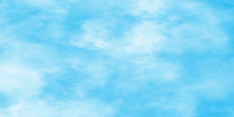Abstract Watercolor shades blurry and defocused Cloudy Blue Sky Background,wallpaper, cover, card, presentation, decoration and design.