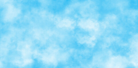 Abstract Watercolor shades blurry and defocused Cloudy Blue Sky Background,wallpaper, cover, card, presentation, decoration and design.