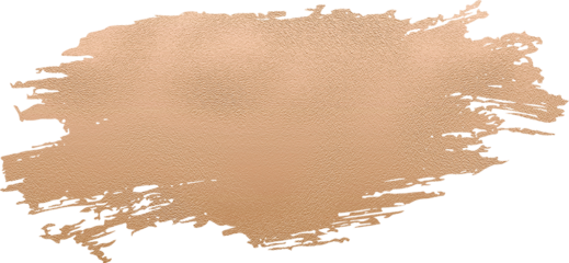 Rose gold brush stroke paint box