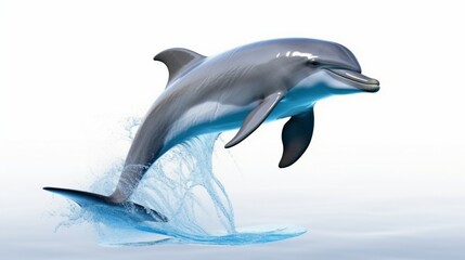 dolphin jumping out of water