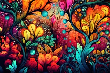 Abstract creative background with color