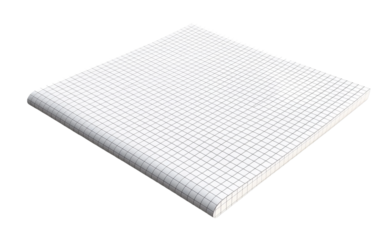 Grid Paper on White or PNG Transparent Background.