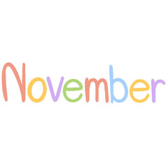 November 