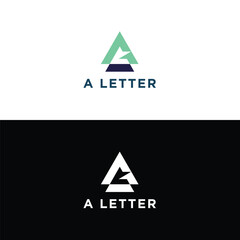 A Letters and Text Logo Design Vector Template