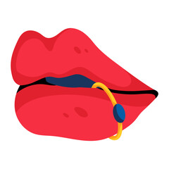 Lip Piercing