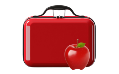 Food Container Lunchbox on White or PNG Transparent Background.