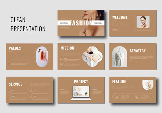 Minimalist Presentation Layout