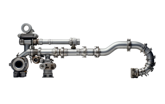 Metal Shaping Tube Bender on White or PNG Transparent Background.