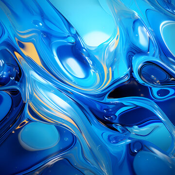 background with abstract representations of liquid topaz