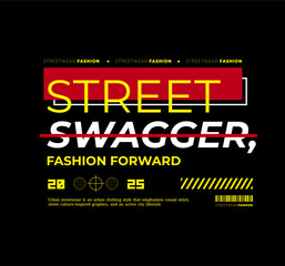 Obraz premium Streetwear, Urban Style, Hip Hop, Text Slogan. Vector Pattern Design. for Screen Printing T-shirts, Jackets, Or Posters.