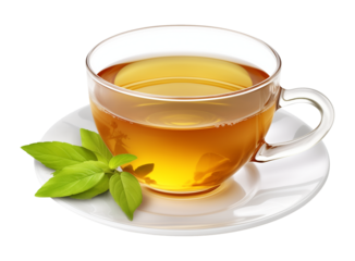 Tea Isolated on Transparent Background
