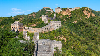 The Great Chinese Wall at Jinshanling