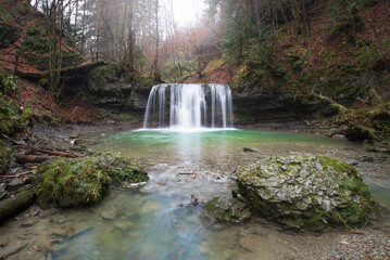 waterfall in the forest